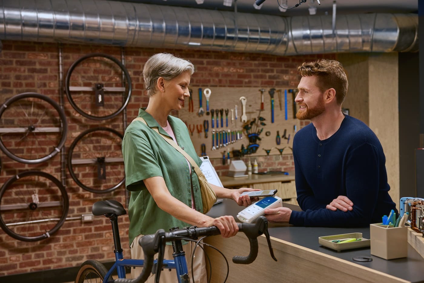 Serviced bicycle prepared for a smooth and reliable ride